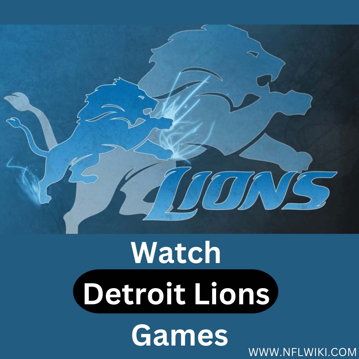 How to Watch Detroit Lions Games Without Cable [20232024]