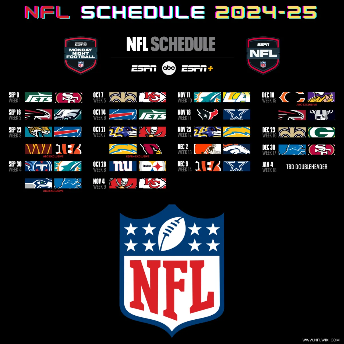 Nfl Schedule 2024 Season Week 1 Luz Tommie