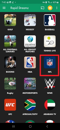 watch-nfl-in-Spain-free-Rapid-Streamz-app-15