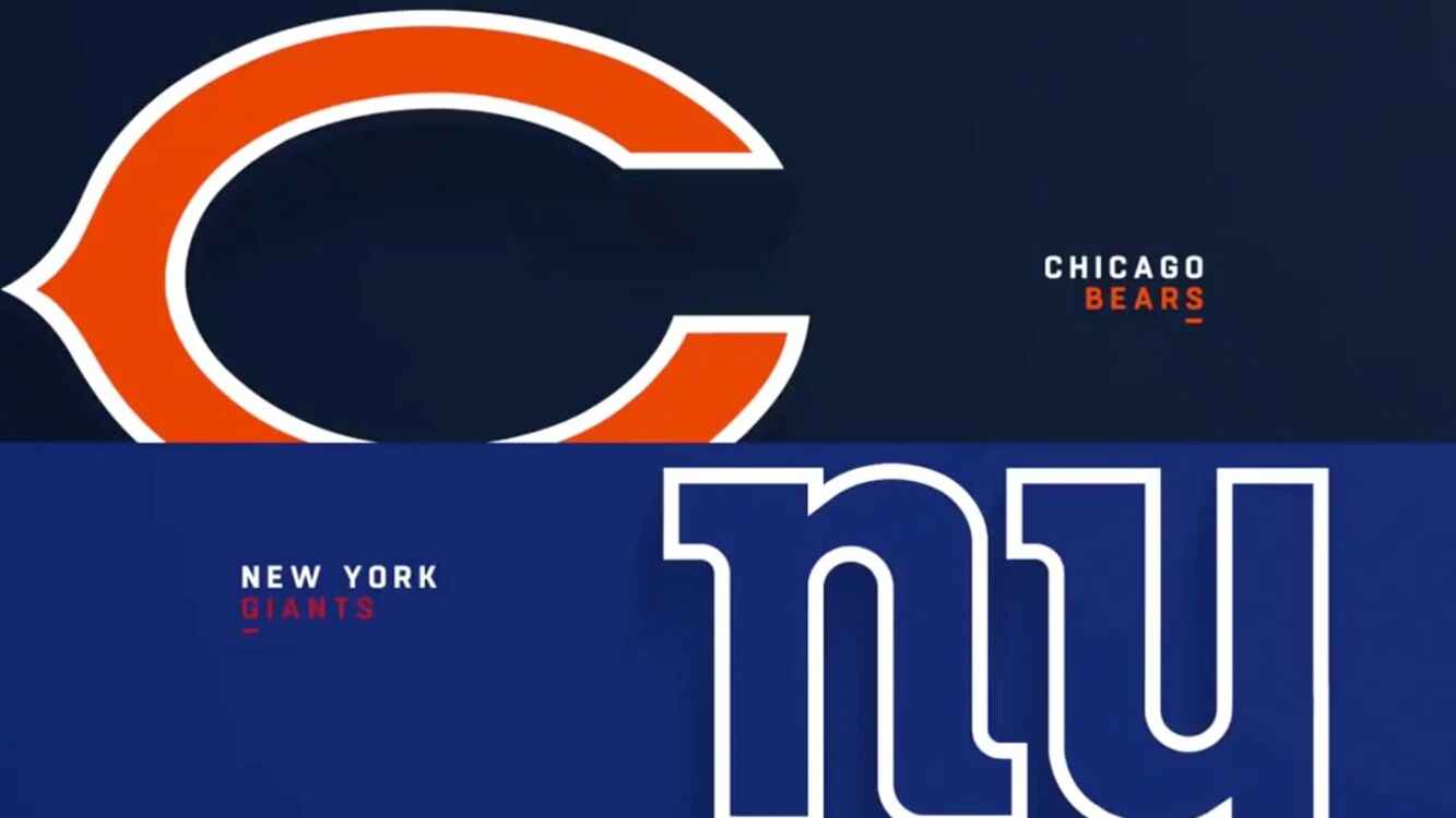 Chicago Bears vs New York Giants