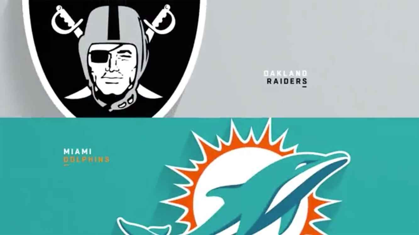 Miami Dolphins vs Las Vegas Raiders